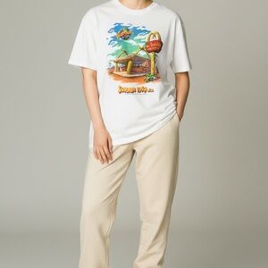 Flintstones McDonalds T-Shirt with Colorful Graphic size XL Unisex